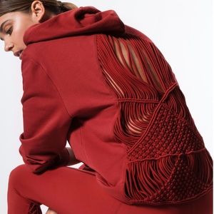 Carbon38 Gili Hoodie in Red